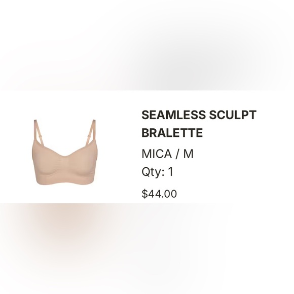 SKIMS Seamless Sculpt Bralette - Picture 3 of 7